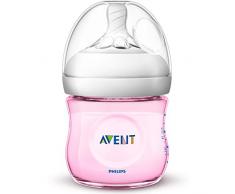 Philips Avent SCF031/17 Biberon Natural 125 ml Rose - 0 Mois+