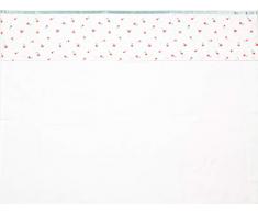 Briljant Baby – Drap pour berceau, poussette ou lit bébé Fleur – Rose – 100 x 150 cm – Qualité supérieure