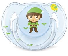 Philips AVENT - SCF169/44 - Sucette Classique pour Bébé - Orthodontique - Silicone - Multicolore - 6 mois - 18 mois