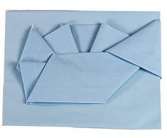 Andy & Helen 3/110 Seulement dessus Drap Plat Lit, ciel