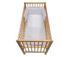 Junior Joy brodé Angle Balançoire berceau Lot Adhésif (Blanc)