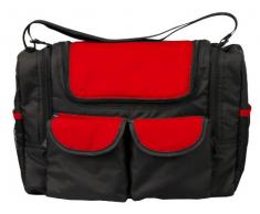 Bambisol Sac à Langer avec Compartiment Isotherme Noir Rouge