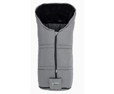 ALTABEBE AL2278SXP-53 Sympatex Chancelière dHiver pour Poussette Et Poussette, Alpin Collection, Gris Clair/Noir