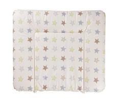 Geuther, Matelas à Langer XL souple, Motif: Etoile - 85 x 75 cm