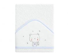 Bimbi Pirulos Maxicapa Serviette de bain 100 x 100 007 Os.Polar 151 13 – Unisexe