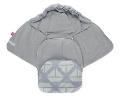 Couverture Softshell bébé pour nacelle, siège Auto, Maxi-COSI, Römer et Autres Marques, idéal pour Poussette, remorque de vélo, Poussette - Navires Menthe