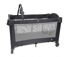 Happy Way Dream Star Dark Gray Lit de voyage