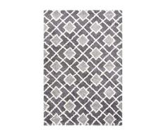 Lalee Tapis De Décoration, 100% polypropylène, Gris, 160x230