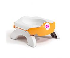 OKBABY Roady - Pot de Voyage Pliant pour Enfants, Devient un Réducteur de Toilette - Orange