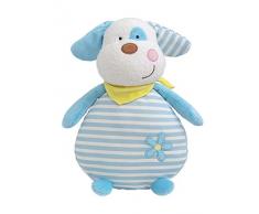 Jemini 040735 LUMINOU Peluche chien bleu +/- 30 cm Lumineuse