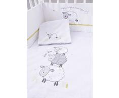 Silvercloud économiser de lespace comptage de tour de lit bébé, Mouton, 4 pièces