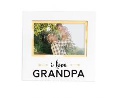 Pearhead Cadre photo souvenir Inscription I Love Grandpa Blanc