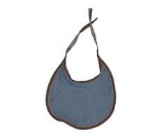 Småfolk Bavoir uni Taille S (Bleu, Petite)