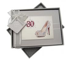 White Cotton Cards Album photo pour Parent