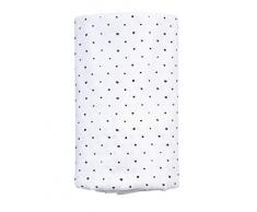 Motherhood XXL GOTS Serviette de toilette 100% coton biologique Noir 130 x 130 cm