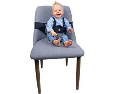 Dooky Chaise de voyage Noir 0,2 kg