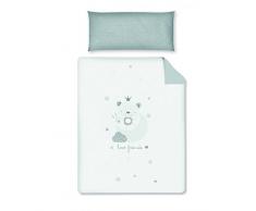 pirulos 77212320 – Housse de couette et taie doreiller, 120 x 150 cm