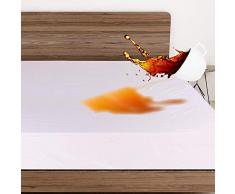 Famille Parure de lit en tissu éponge coton 100% étanche Lit super king size Lit Alèse