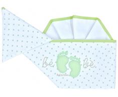 Andy & Helen 2/400 V16-v Drap Berceau Brodé, vert