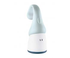 BÉABA, Veilleuse pour Enfant/Bébé, Portative sans fil, Evolutive en Torche, Lumière douce, Design Ergonomique : S’accroche aux poignées, lit à barreau, Longue Autonomie 90h, Pixie Torch, Bleu Perle