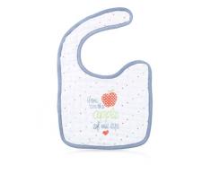 Nuby Little Moments Bavoir en mousseline de coton Vert 0m+