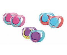 Nûby ID92991SOS Sucette Orthodontique Classique 2p 0-6m