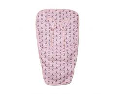 babyline tepee – matelas pour chaise, Unisexe, DE Couleur Rose