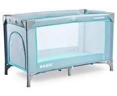 TERO-3940 Basic Lit de voyage Gris