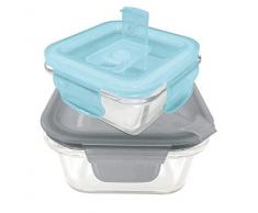 dBb Remond Lot de 2 Récipients en Verre