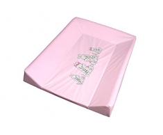 Kuli-Muli 5232 Matelas à langer 3 pans 70/50 Zèbre Rose