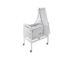 Naf-Naf Mini-Berceau Carré + Textile et Ciel de Lit Cuak