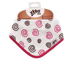 XKKO bmbbn d009 a Bamboo Muslin, Bandana ou Bavoir Rose