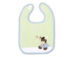 Sterntaler Bavoir avec Velcro Emmi, Taille: 26 x 38 cm