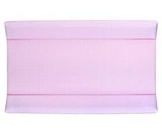 Plastimyr - Matelas à Langer Flexible, Vichy, Rose