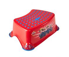 Keeeper Sam Le Pompier Marchepied, De 18 Mois à 10 Ans Environ, Anti-Dérapant, Tomek, Rouge