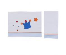 Bolin Bolon Ensemble Drap Plat et Taie dOreiller - 60 x 120 cm