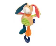 Sigikid, Garçons et Filles, Peluche Musicale, Lapin, Sigikid blue, Multicolore, 42335
