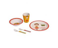 Walking Mum Cowgirl Set de vaisselle 5 pièces Unisexe