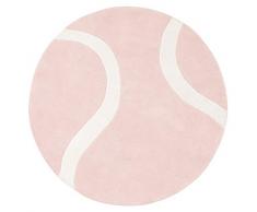 Lilipinso Tapis Coton Tennis Ball Rose