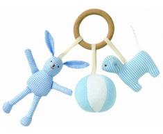 Trousselier Hochet Tissu Bleu