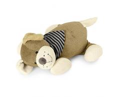 Sterntaler Peluche Bruit du Coeur Emmi Girl, Pour Bébé dès la Naissance, 30 cm, Gris