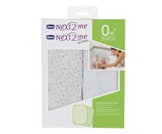 Chicco Next 2 Me Crib - Lot de 2 Draps Housse - Gris (Light Grey)