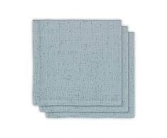 Jollein Face en tissu, gant de toilette Hydrophiles Mini Pois Pierre Vert (3Pack), gant de toilette Hydrophiles Mini Pois Pierre Vert (3Pack), DE