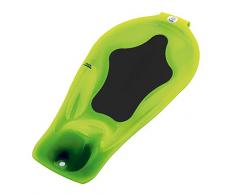 Rotho Babydesign Siège de Bain avec Tapis Antidérapant, 0-6 mois, TOP/TOP Xtra, Translucent Lime (Vert), 205030258