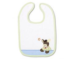 Sterntaler Bavoir avec Velcro Emmi, Taille: 26 x 38 cm