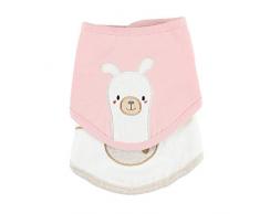 Noukies M&S Rose Bavoirs Bandana 1 Unité