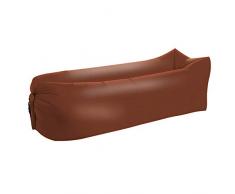 Lit gonflable pour la plage - Design portable - Imperméable - Anti-fuite - Pliage rapide du canapé