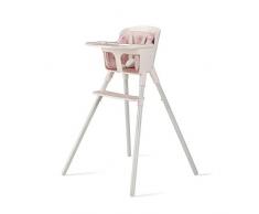 cbx Chaise haute LUYU XL, De 6 mois à 3 ans (15 kg), Softly Rose