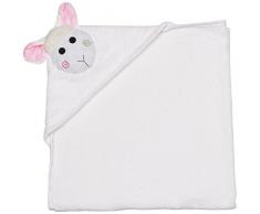 Zoocchini Serviette de Bain Bébé Motif Lola LAgneau
