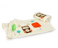 MeZooMe Couverture pour bébé 100% coton biologique